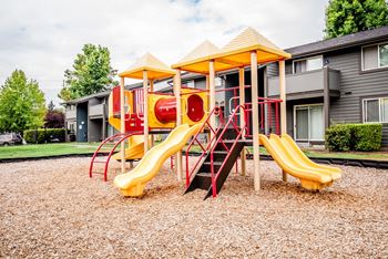 playground for kids to play at Aero Apartments, Tacoma, 98444